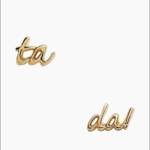 Kate Spade ta-da! Earrings